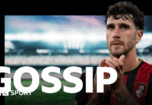 Football gossip: Senesi, Diomande, Thiago, Gallagher, Baas A graphic of Premier League players from every team in the division in 2025-26 season, with the Premier League trophy in front of them.