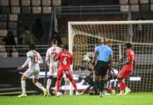 Tunisia in control against Uganda Cranes at halftime