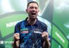 World Darts Championship 2025 results: Luke Humphries survives scare as Michael van Gerwen wins Luke Humphries celebrates his victory over Gabriel Clemens