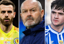 Scotland: Key questions for Steve Clarke in final pre-World Cup camp Angus Gunn, Steve Clarke and Findlay Curtis