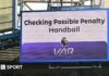 VAR: FSA survey finds 75% of Premier League fans against system A big screen display a VAR check for a possible penalty during a Premier League match
