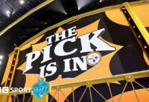NFL Draft 2026: Pittsburgh Steelers select Drew Allar amid Aaron Rodgers uncertainty A general view of the stage after Pittsburgh Steelers pick during round two of the 2026 NFL Draft