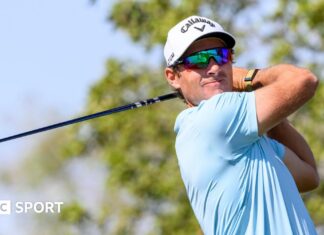 Andrea Pavan: Lift shaft fall golfer optimistic about return Andrea Pavan in his swing follow-through