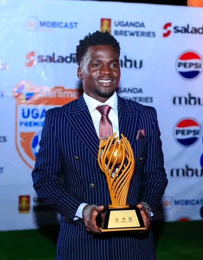 Watambala Claims Uganda Premier League MVP of the season Gong