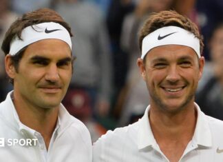 Wimbledon 2026: Lobbing Roger Federer changed Marcus Willis’ life – 10 years on the cult hero is back Marcus Willis and Roger Federer during Wimbledon in 2016