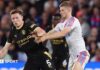 Crystal Palace v Manchester City: How the players rated England midfielders Elliot Anderson and Andy Wharton contest possession in the Premier League game between Manchester City and Crystal Palace at Selhurst Park.