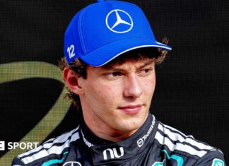 F1 Q&A: Mercedes; Hamilton, Leclerc and Ferrari team orders; Aston Martin and Isack Hadjar’s injury Mercedes' Kimi Antonelli pictured in his racing uniform at the Dutch Grand Prix
