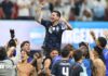 World Cup: Argentina mark England win with National Football Teams Day A graphic of Premier League players from every team in the division in 2025-26 season, with the Premier League trophy in front of them.